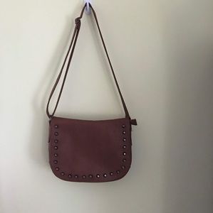 Faux Leather Studded Purse